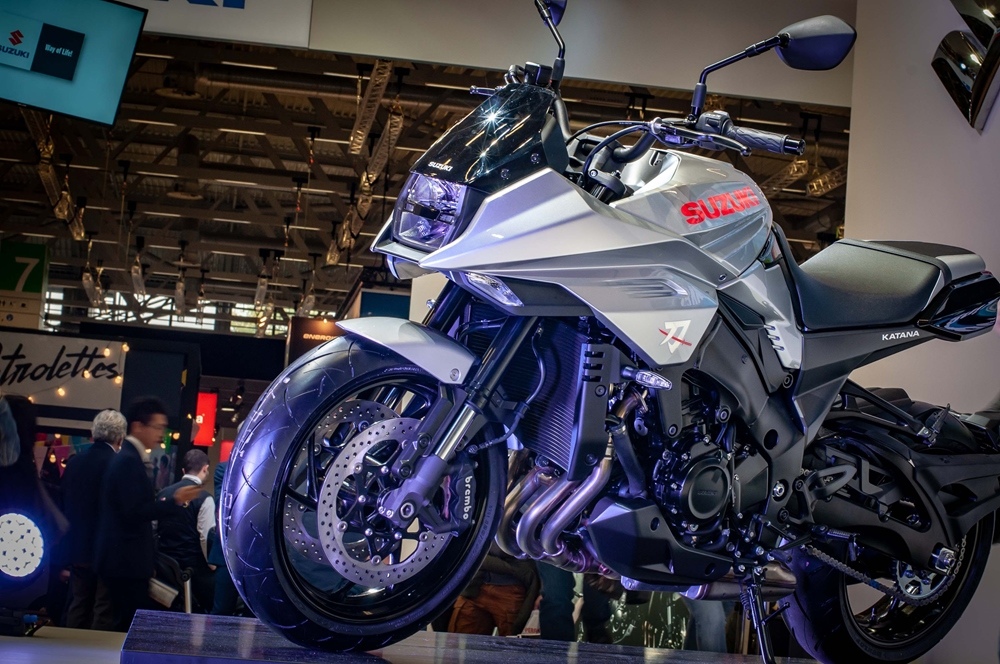 Фотографии мотоцикла Suzuki Katana 2019. Часть 2