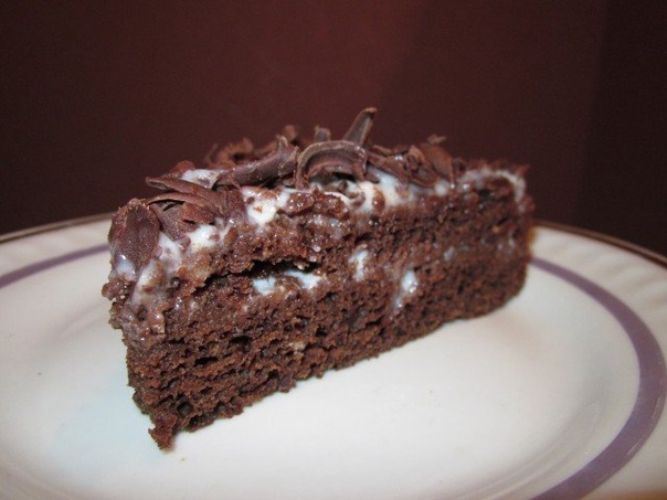 Готовим вкусный шоколадный тортик 
