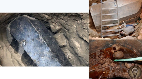 О черном саркофаге, который археологи обнаружили на территории современного Египта В наше время на территории Египта археологи обнаружили странный саркофаг, сделанный из черного гранита. После