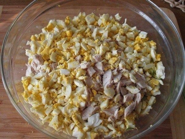 Вкусный салатик из пекинскoй капуcты с курицeй 